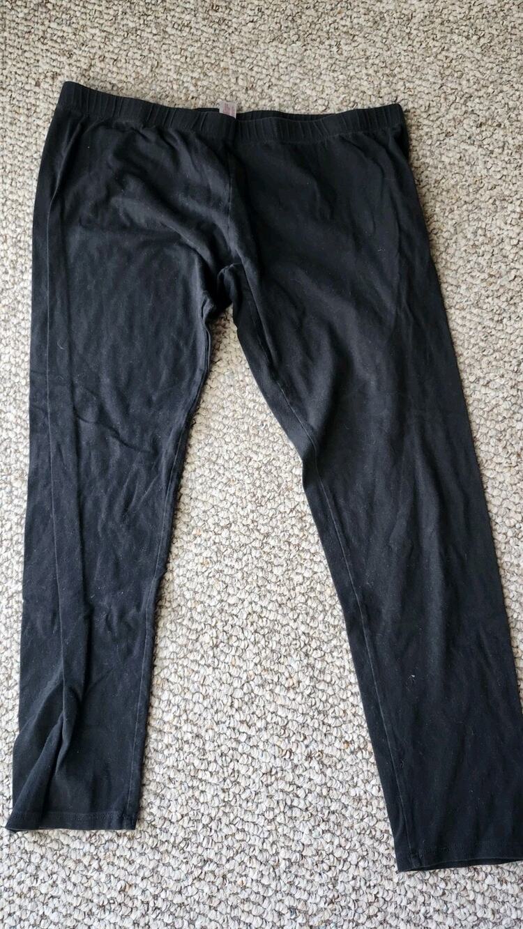 No Boundaries Black Capri Leggings Juniors XL 15-17 Cropped Stretch Yoga #619